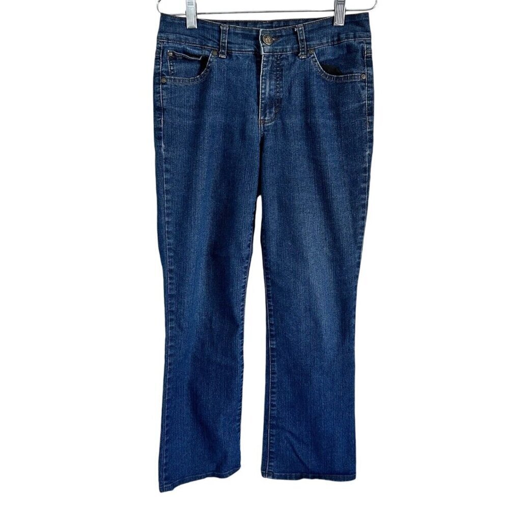 Bandolino Boot Jeans Size 6 Womens Medium Wash Blue